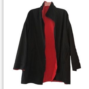 Vintage Reversible Swing A-line Jacket